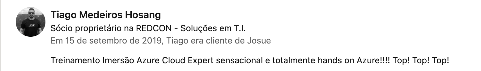 Recomendação LinkedIn 10